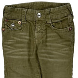 Age 4 True Religion Pants - 2XS Green Cotton Blend