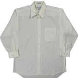 Christian Dior Shirt - Large White Cotton Blend
