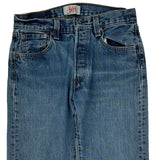 Levis 501 Jeans - 28W 30L Blue Cotton