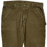 Carhartt Carpenter Pants - 36W 27L Brown Cotton