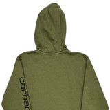 Loose Fit Carhartt Hoodie - XL Green Cotton