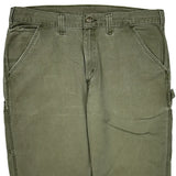 Carhartt Carpenter Pants - 36W 31L Green Cotton