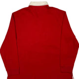 Polo By Ralph Lauren Rugby Shirt - XL Red Cotton