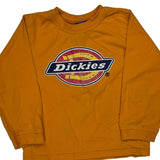 Age 5 Dickies Long Sleeve T-Shirt - Small Orange Cotton