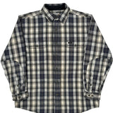 Carhartt Checked Flannel Shirt - XL Blue Cotton