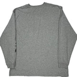 Carhartt Long Sleeve T-Shirt - 2XL Gray Cotton