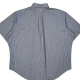 Ralph Lauren Striped Short Sleeve Shirt - 2XL Blue Cotton