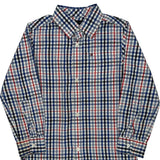 Age 6-7 Tommy Hilfiger Checked Shirt - Small Multicoloured Cotton