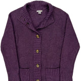 Carhartt Cardigan - Medium Purple Acrylic