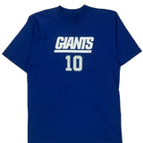Giants Reebok Nfl T-Shirt - Small Blue Cotton