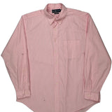 Ralph Lauren Striped Shirt - XL Pink Cotton