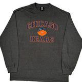 Chicago Bears Nfl Long Sleeve T-Shirt - XL Gray Cotton