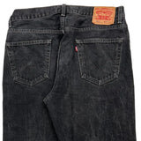 Levis 550 Jeans - 32W 34L Black Cotton