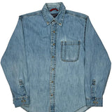Levis Denim Shirt - XL Light Wash Denim