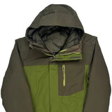 The North Face Ski Jacket - Small Brown Polyester