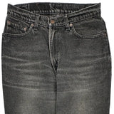 Levis Slim Fit Jeans - 28W US 4 Gray Cotton
