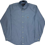 Ralph Lauren Shirt - Medium Blue Cotton
