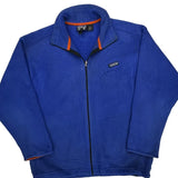 Made In USA Polartec Regulator Patagonia Fleece Jacket - Large Blue Polyester