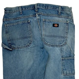 Dickies Jeans - 36W 34L Blue Cotton