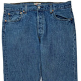 501 Levis Jeans - 35W 26L Blue Cotton