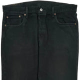 501 Levis Jeans - 38W 31L Black Cotton