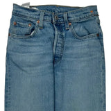 501 Levis Jeans - 25W UK 6 Light Wash Cotton