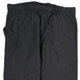 Reebok Track Pants - Large Gray Polyester