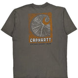 Carhartt Graphic T-Shirt - Medium Gray Cotton
