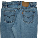 Orange Tab Levis Jeans - 32W 29L Blue Denim