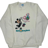 Made In USA Disney Graphic Sweatshirt - XL White Cotton