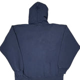 Thrasher Graphic Hoodie - Large Navy Cotton