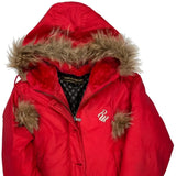 Rocawear Bomber Jacket - Medium Red Polyester