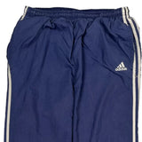 None Adidas Track Pants - XL Blue Polyester
