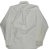 Chaps Ralph Lauren Shirt - Large White Cotton