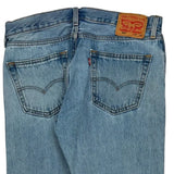 505 Levis Jeans - 34W 30L Light Wash Cotton