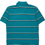 Tommy Hilfiger Striped Polo Shirt - XL Blue Cotton