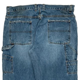 Faded Glory Carpenter Jeans - 38W 32L Blue Cotton