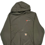 Carhartt Hoodie - XL Green Cotton