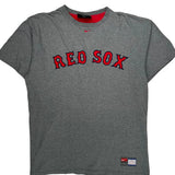 Red Sox Nike Mlb T-Shirt - Large Gray Cotton