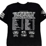 Good Friday Poker Run 2008 Winning Spirit Graphic T-Shirt - Large Black Cotton