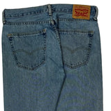Levis Jeans - 33W 30L Blue Cotton