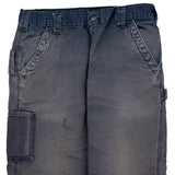 Carhartt Cargo Carpenter Trousers - 34W 30L Grey Cotton