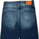 Levis Denim Shorts - 36W 10L Blue Cotton