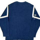 Maple Leafs Nike Long Sleeve T-Shirt - Large Blue Cotton
