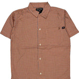 Age 6 Polo By Ralph Lauren Checked Short Sleeve Shirt - XS Orange Cotton