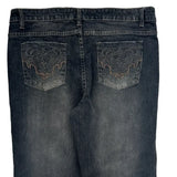 Gasoline Boot Cut Jeans - 36W US 10 Gray Cotton Blend