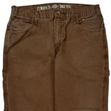 Dickies Carpenter Pants - 32W 26L Brown Cotton