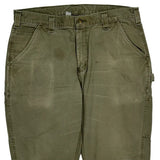 Carhartt Carpenter Pants - 36W 31L Green Cotton