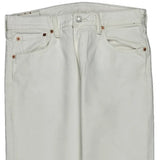 Levis Jeans - 32W 30L White Cotton