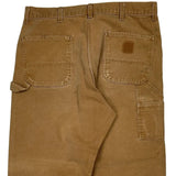 Carhartt Carpenter Pants - 38W 31L Brown Cotton